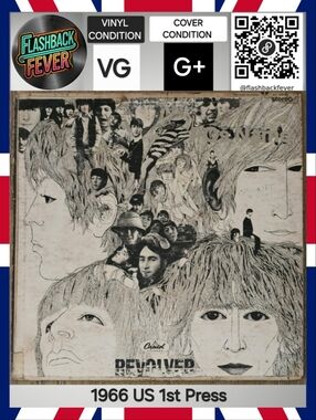 BEATLES•Revolver•1966 US Stereo (#ST 2576) L.A., 1st Pressing